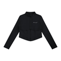 UNDER Investigation yoga jacket in black - front view - F1 women's jacket